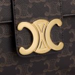 LARGE CELINE VICTOIRE BAG IN TRIOMPHE CANVAS - Image 5